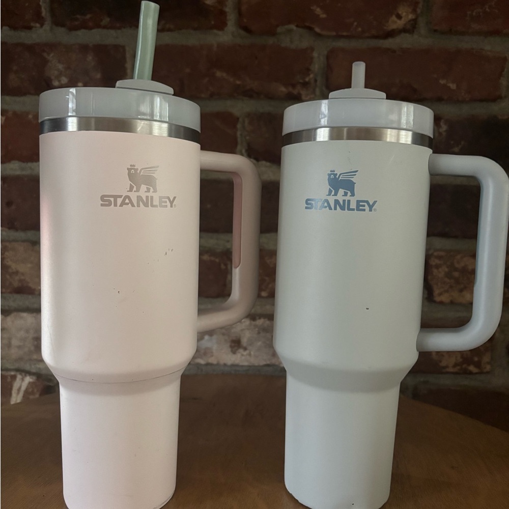 Stanley Pink and White Insulated Tumblers